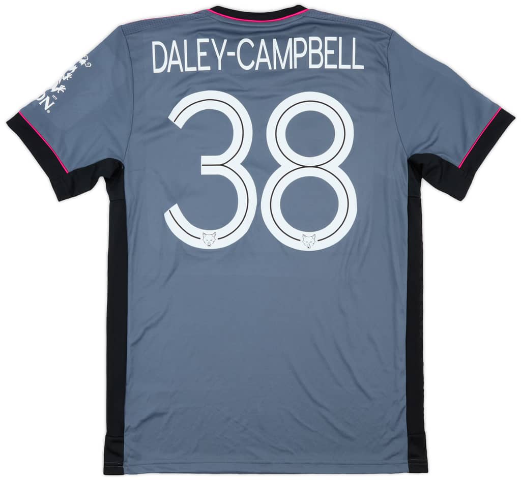 2021-22 Leicester Match Issue Europa League Third Shirt Daley-Campbell #38