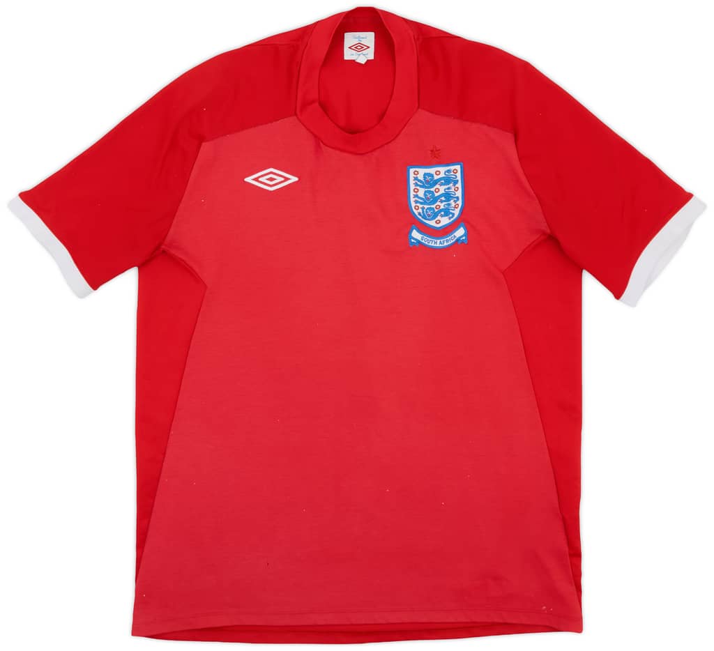 2010-11 England 'South Africa' Away Shirt - 5/10 - (L)