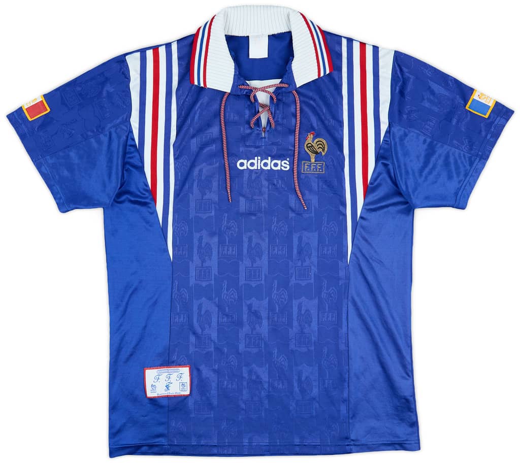 1996-98 France Home Shirt - 8/10 - (M)