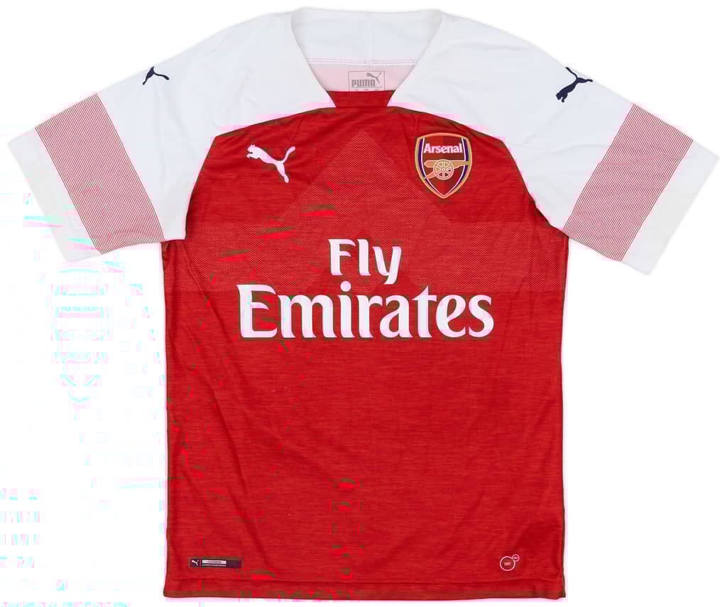 2018-19 Arsenal Home Shirt Saka #87 - 7/10 - (S)