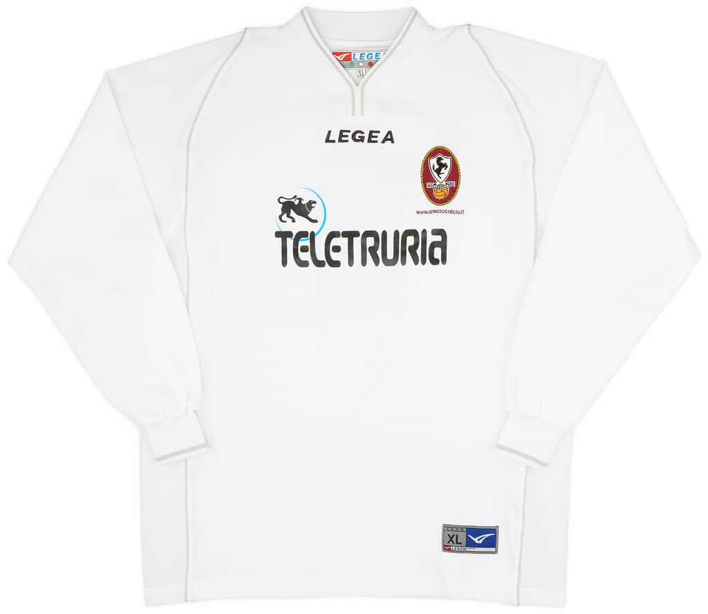 2003-04 Arezzo Away L/S Shirt #8 - 7/10 - (XL)