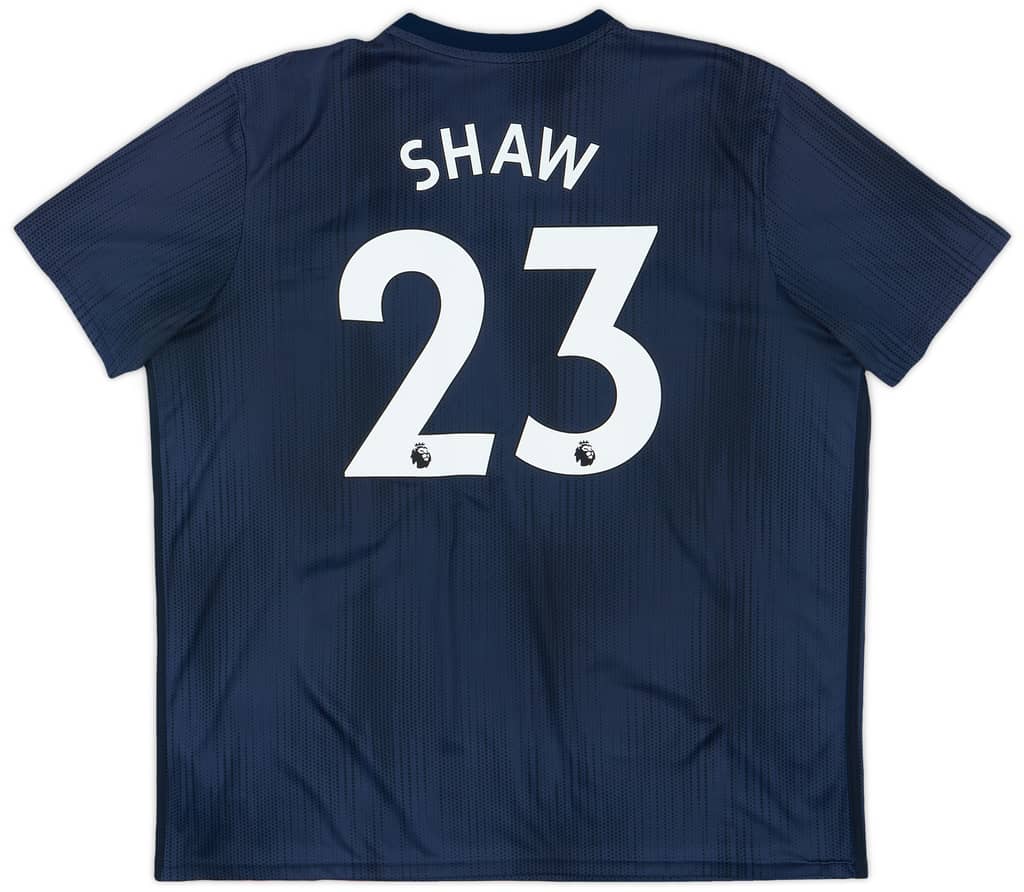 2018-19 Manchester United Third Shirt Shaw #23 - 5/10 - (XXL)