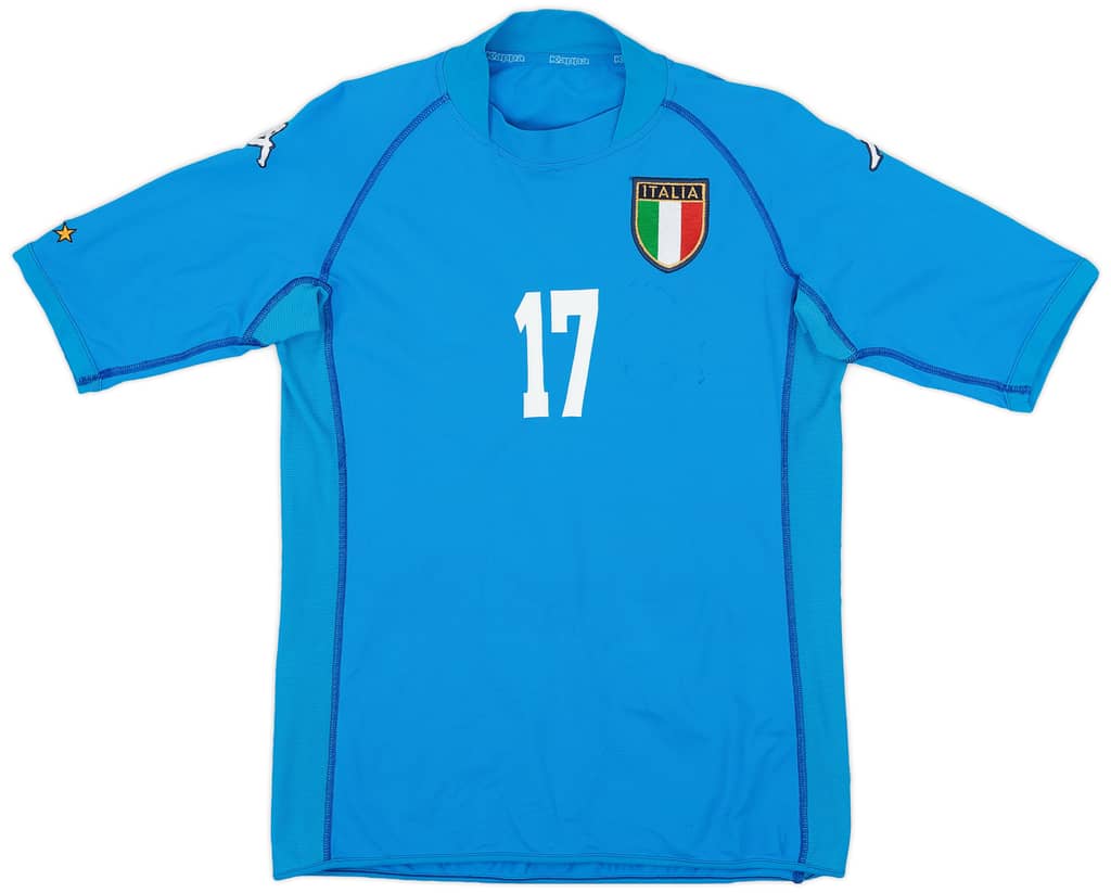 2000-01 Italy Home Shirt #17 - 7/10 - (S)
