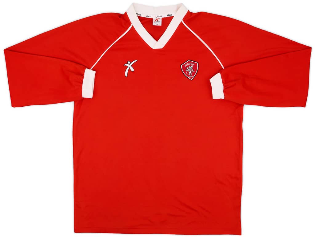 2001-02 Perugia Galex Training L/S Shirt - 9/10 - (XL)