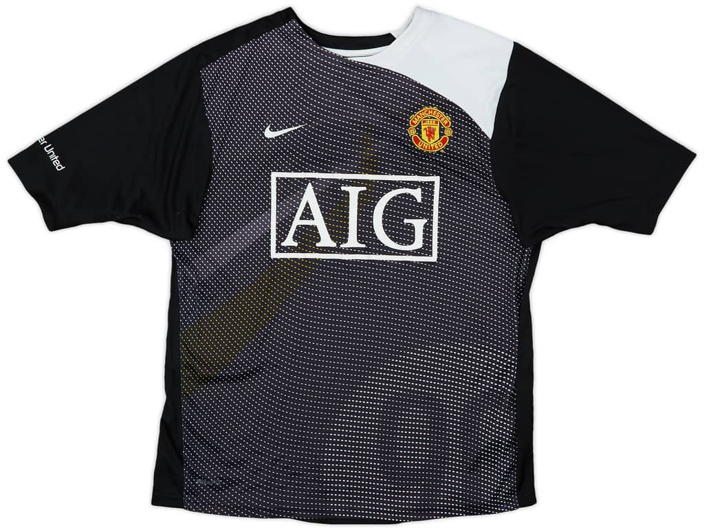 2008-09 Manchester United Nike Training Shirt - 7/10 - (S)