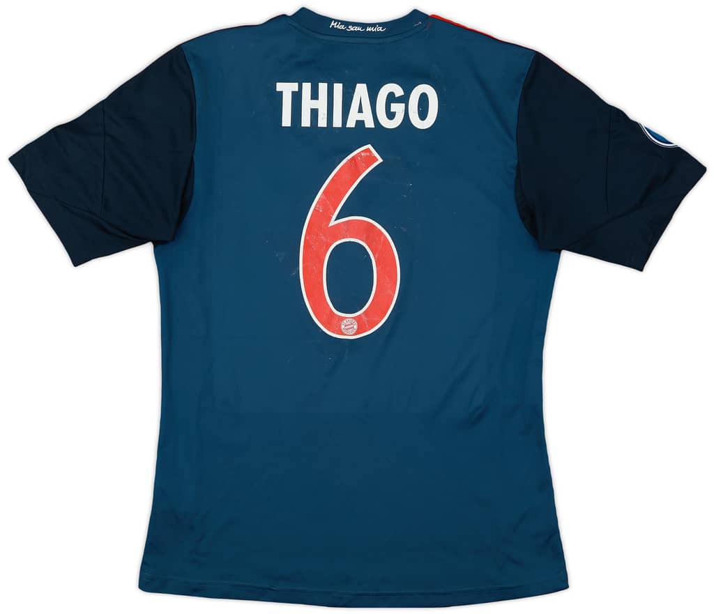 2013-14 Bayern Munich Third Shirt Thiago #6 - 5/10 - (XL.Boys)