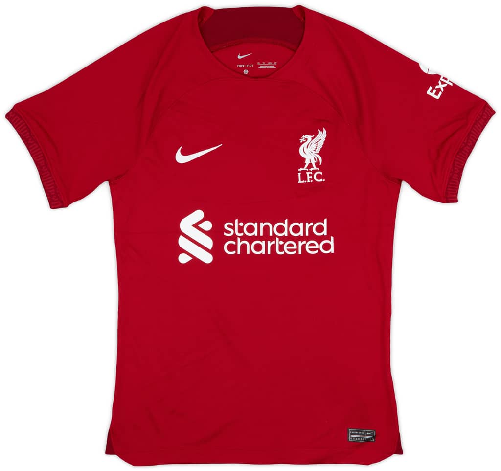 2022-23 Liverpool Home Shirt - 9/10 - (XS)