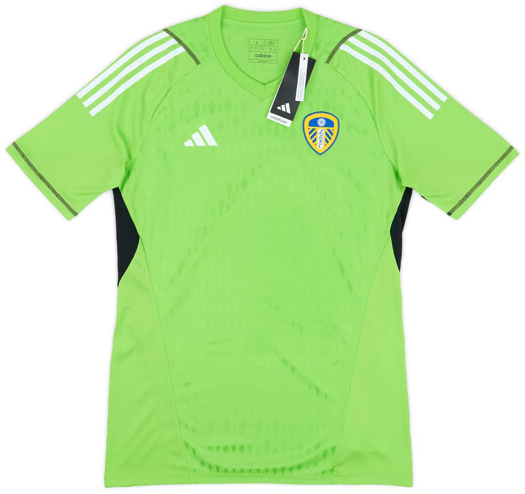 2023-24 Leeds United Player Issue GK Home S/S Shirt