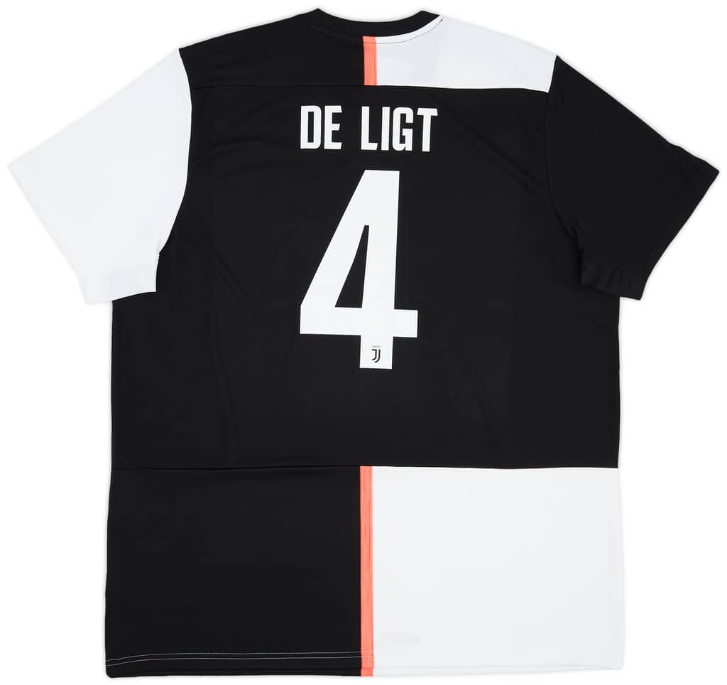 2019-20 Juventus Home Shirt De Ligt #4 (XXL)