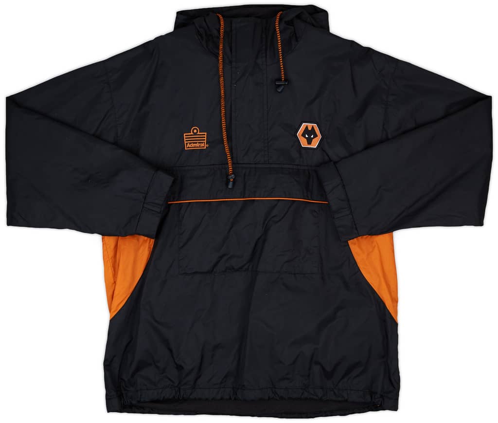 2002-04 Wolves Admiral Hooded Rain Jacket - 8/10 - (L)