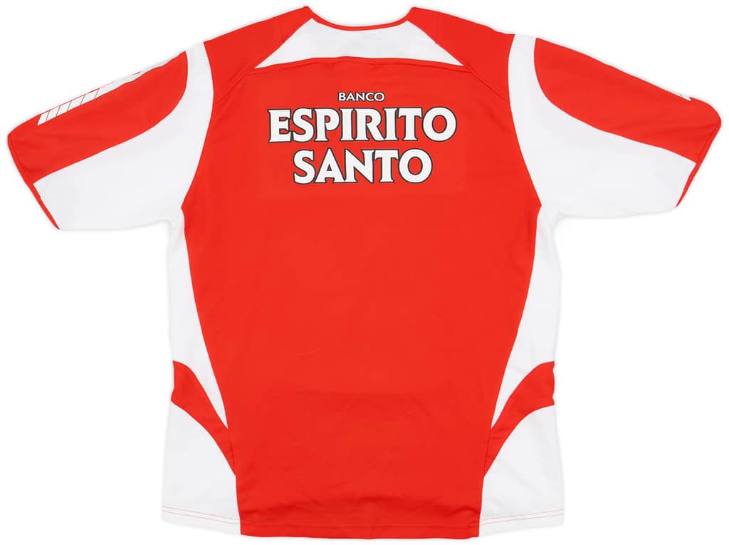 2005-06 Benfica Home Shirt - 8/10 - (L.Boys)