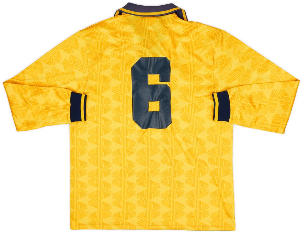 1990s Umbro Template L/S Shirt #6 - 8/10 - (L)
