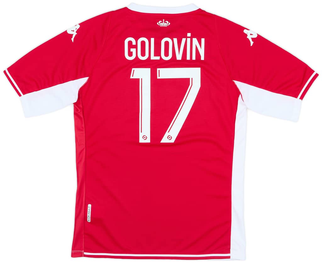 2021-22 Monaco Home Shirt Golovin #17 (S)