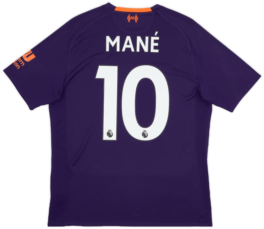 2018-19 Liverpool Away Shirt Mane #10 - 8/10 - (S)