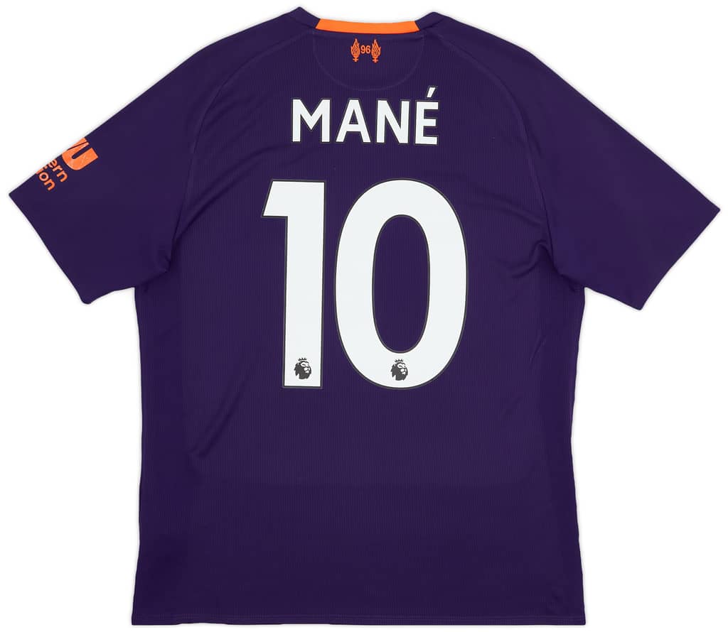 2018-19 Liverpool Away Shirt Mane #10 - 8/10 - (S)