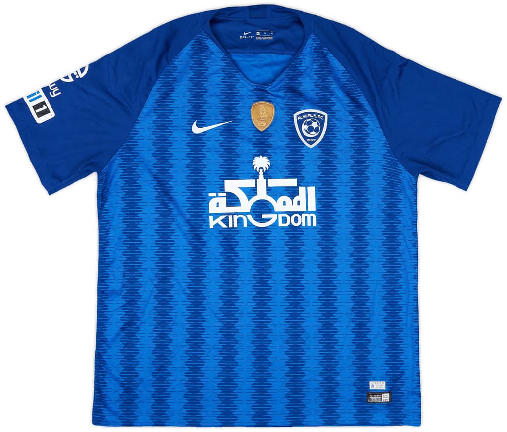 2018-19 Al-Hilal Riyadh Home Shirt - 8/10 - (XL)