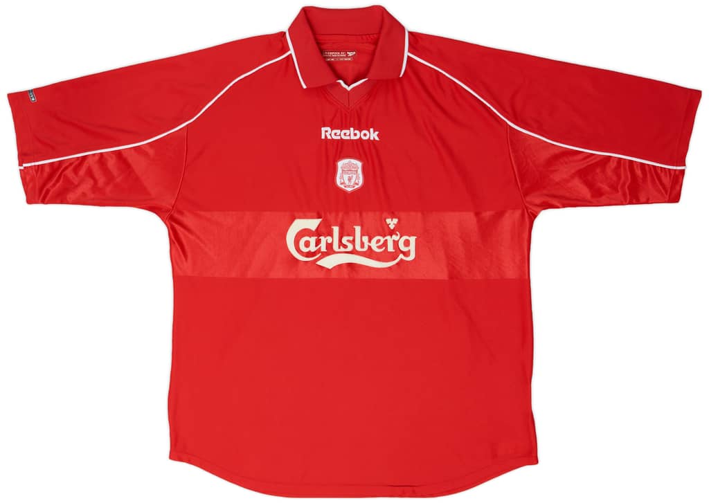 2000-02 Liverpool Home Shirt Owen #10 - 7/10 - (XL)