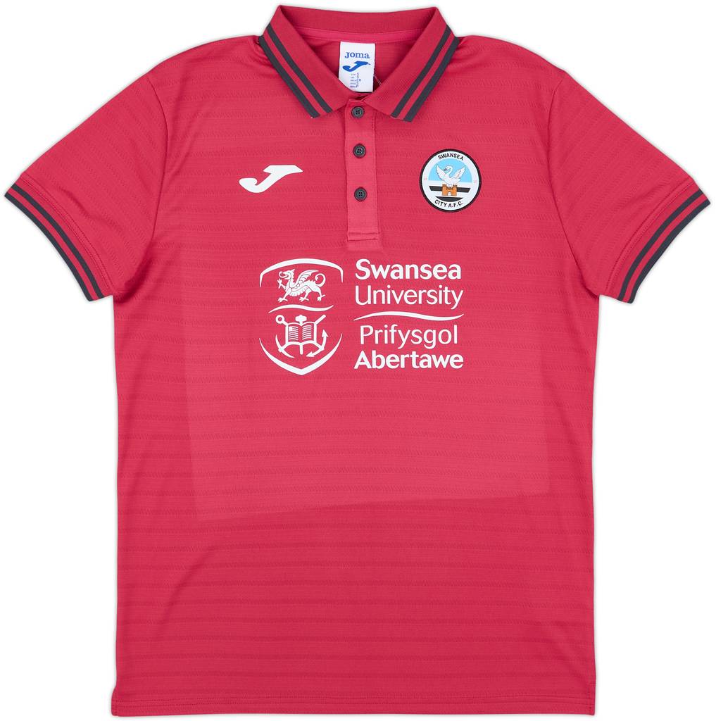 2021-22 Swansea City Joma Polo T-Shirt (S)