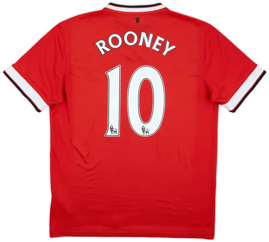 2014-15 Manchester United Home Shirt Rooney #10 - 5/10 - (L)