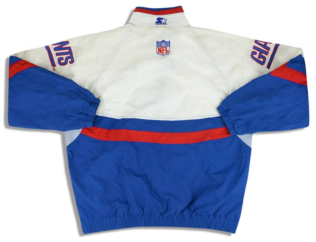 1990s New York Giants Starter Rain Jacket XL