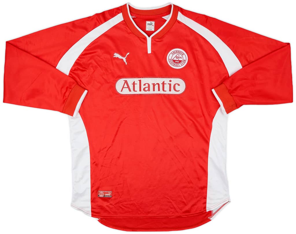 2000-01 Aberdeen Home L/S Shirt - 5/10 - (L)