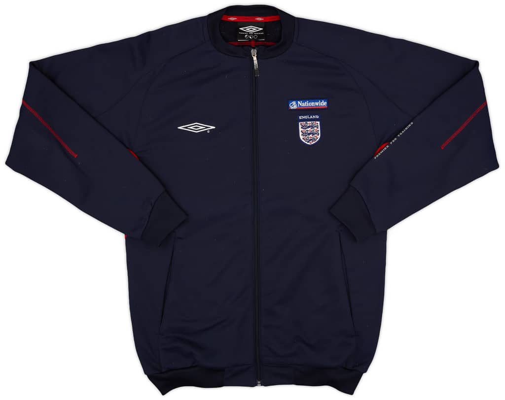 2000-02 England Umbro Track Jacket - 7/10 - (M)