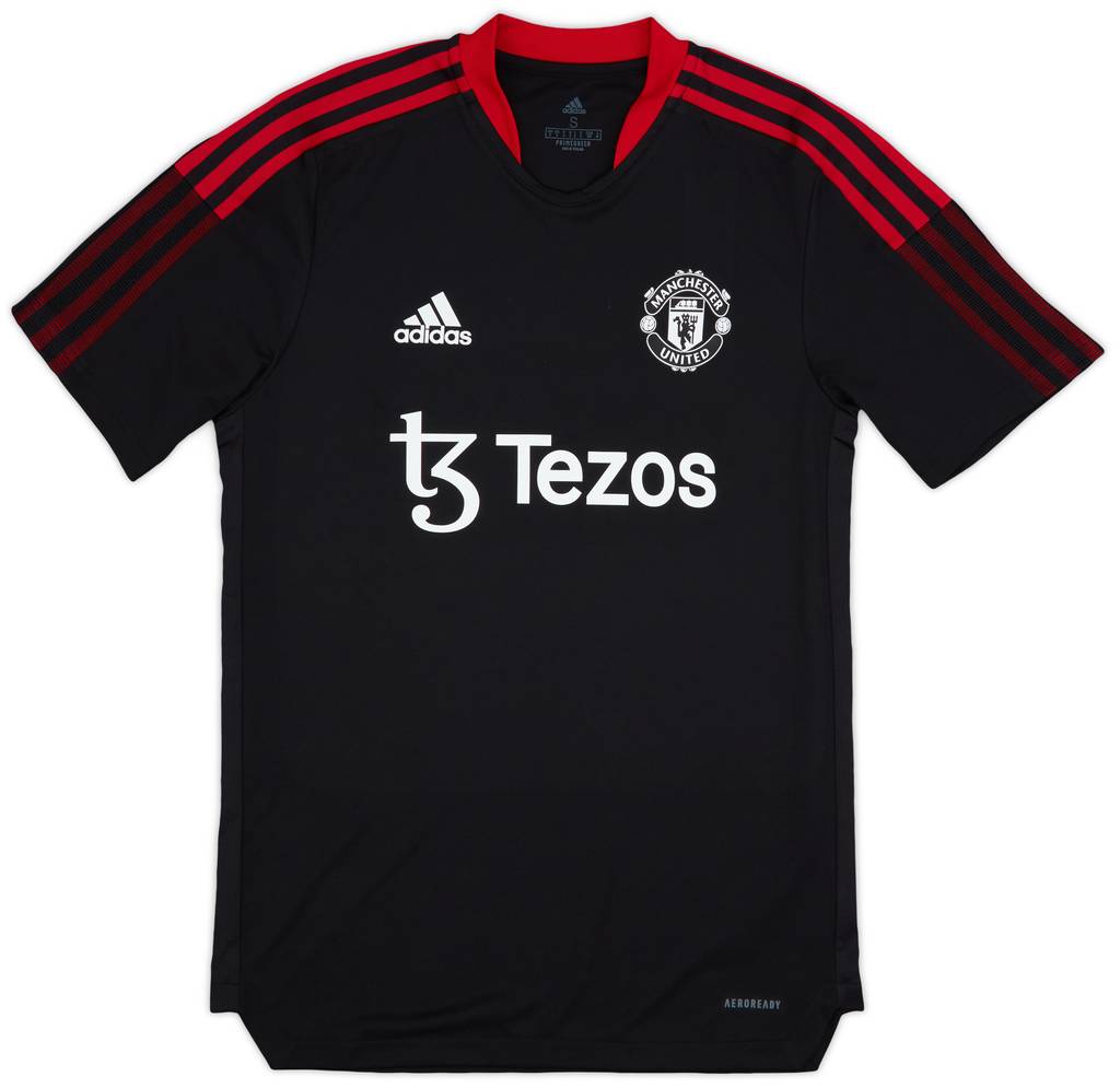 2021-22 Manchester United adidas Training Shirt - 8/10 - (S)