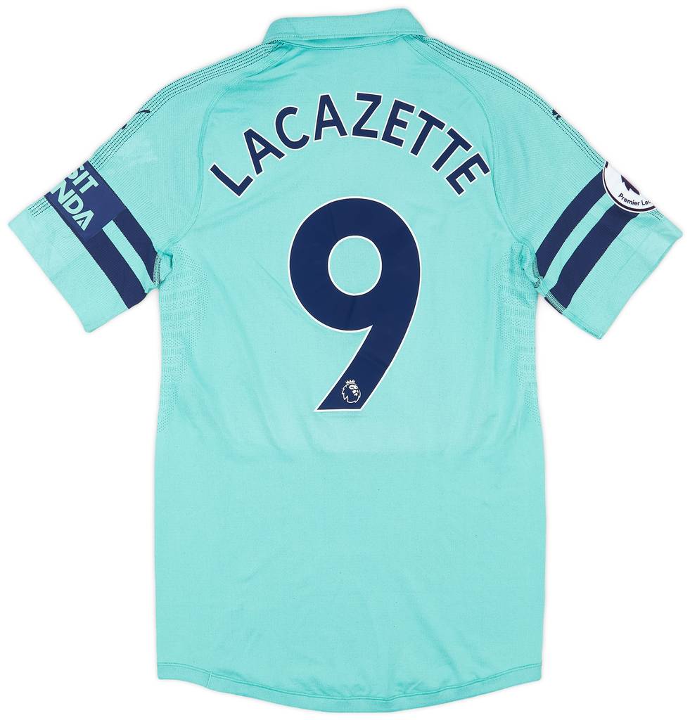 2018-19 Arsenal Match Issue Third Shirt Lacazette #9