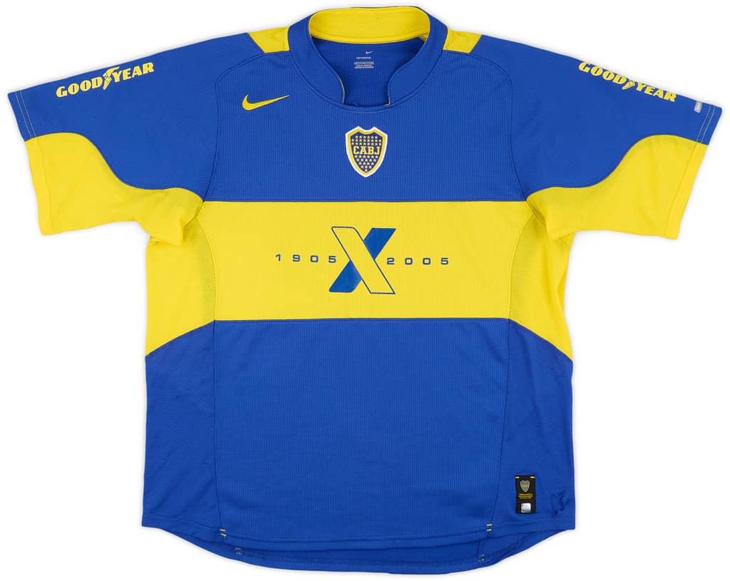 2005 Boca Juniors Home Shirt - 8/10 - (XL)