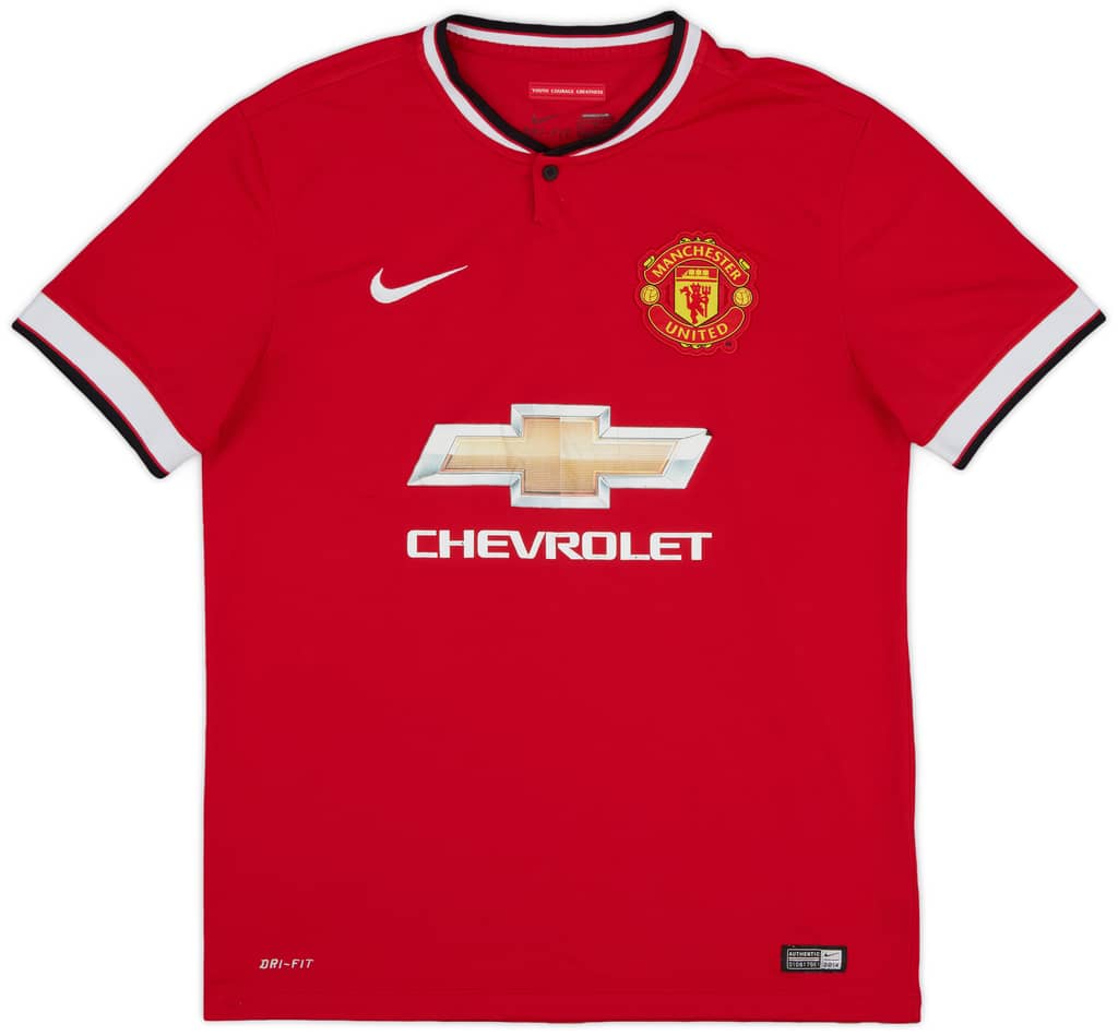 2014-15 Manchester United Home Shirt Rooney #10 - 6/10 - (M)