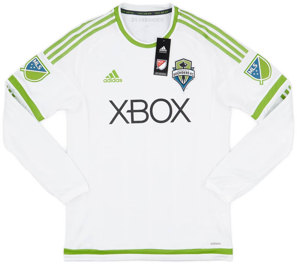 2015 Seattle Sounders Player Issue Away L/S Shirt (M)