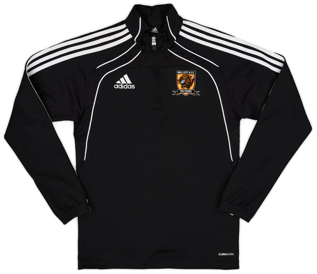 2010-11 Hull City adidas 1/4 Zip Drill Top - 7/10 - (XS)