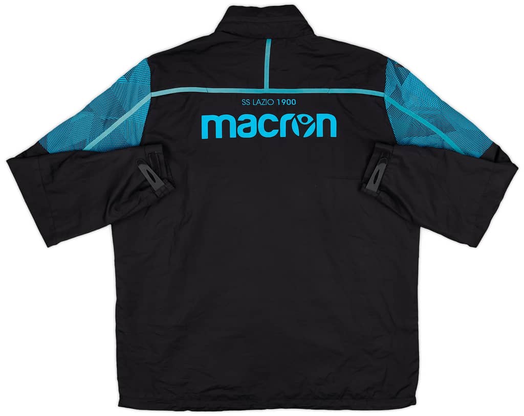 2014-15 Lazio Macron Hooded Rain Jacket - 7/10 - (3XL)