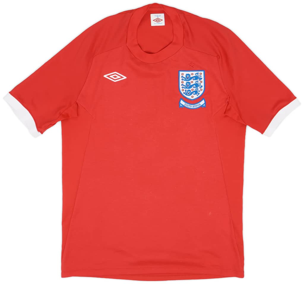 2010-11 England 'South Africa' Away Shirt - 8/10 - (M)