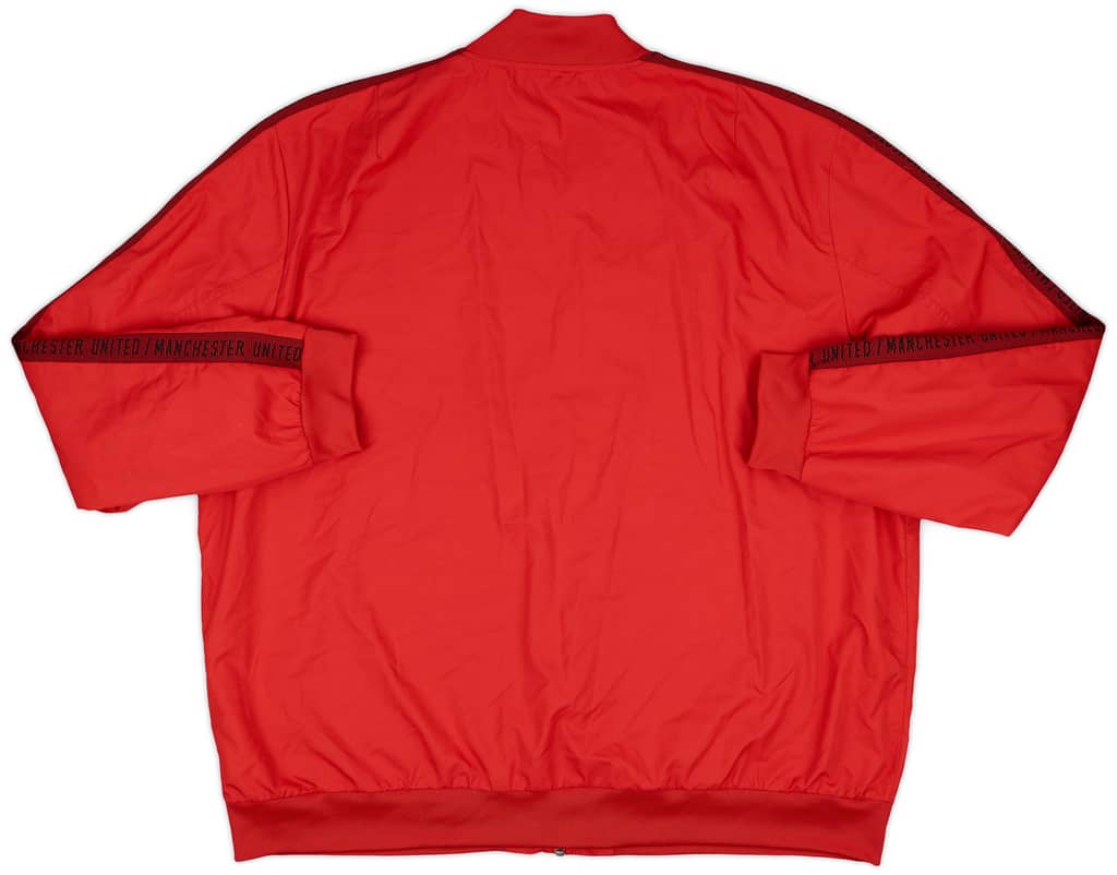 2019-20 Manchester United adidas Track Jacket - 8/10 - (XXL)