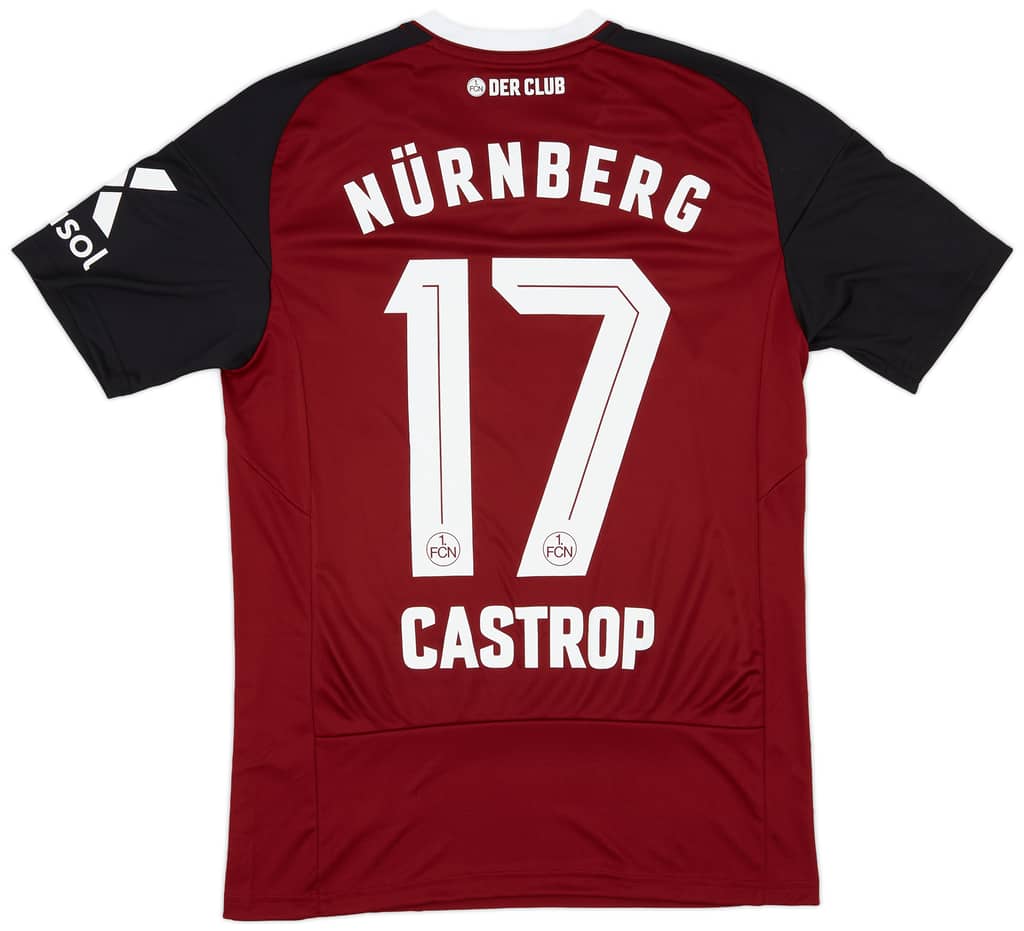 2022-23 Nurnberg Match Issue Home Shirt Castrop #17
