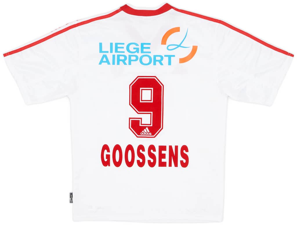 1999-00 Standard Liege Match Issue Away Shirt Goossens #9
