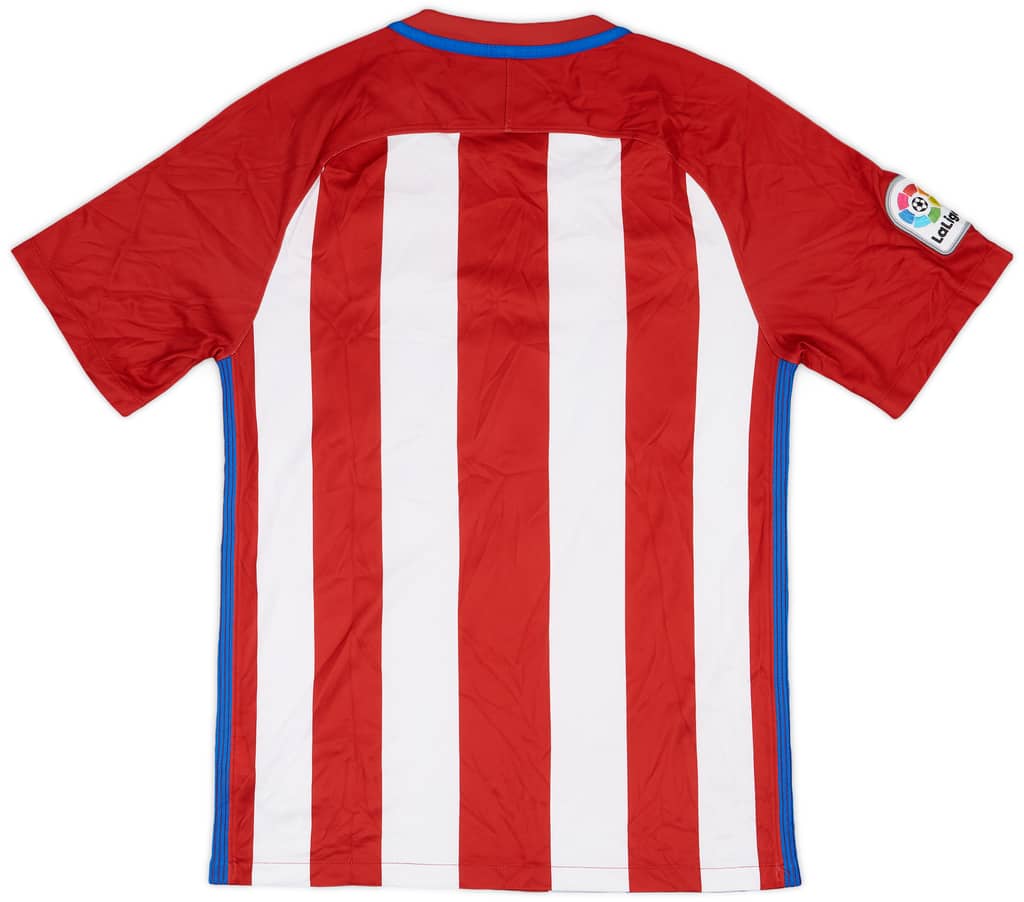 2016-17 Atletico Madrid Home Shirt - 5/10 - (S)