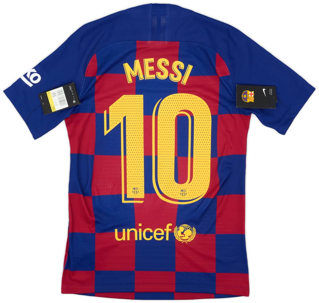 2019-20 Barcelona Authentic Home Shirt Messi #10 (S)