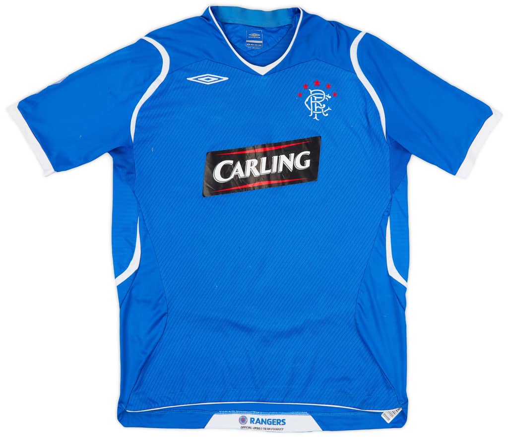 2008-09 Rangers Home Shirt - 5/10 - (L)