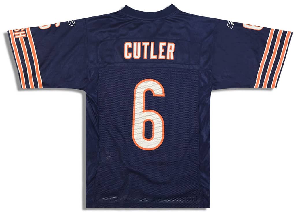 2009-11 Chicago Bears Cutler #6 Reebok On Field Jersey (Home) M