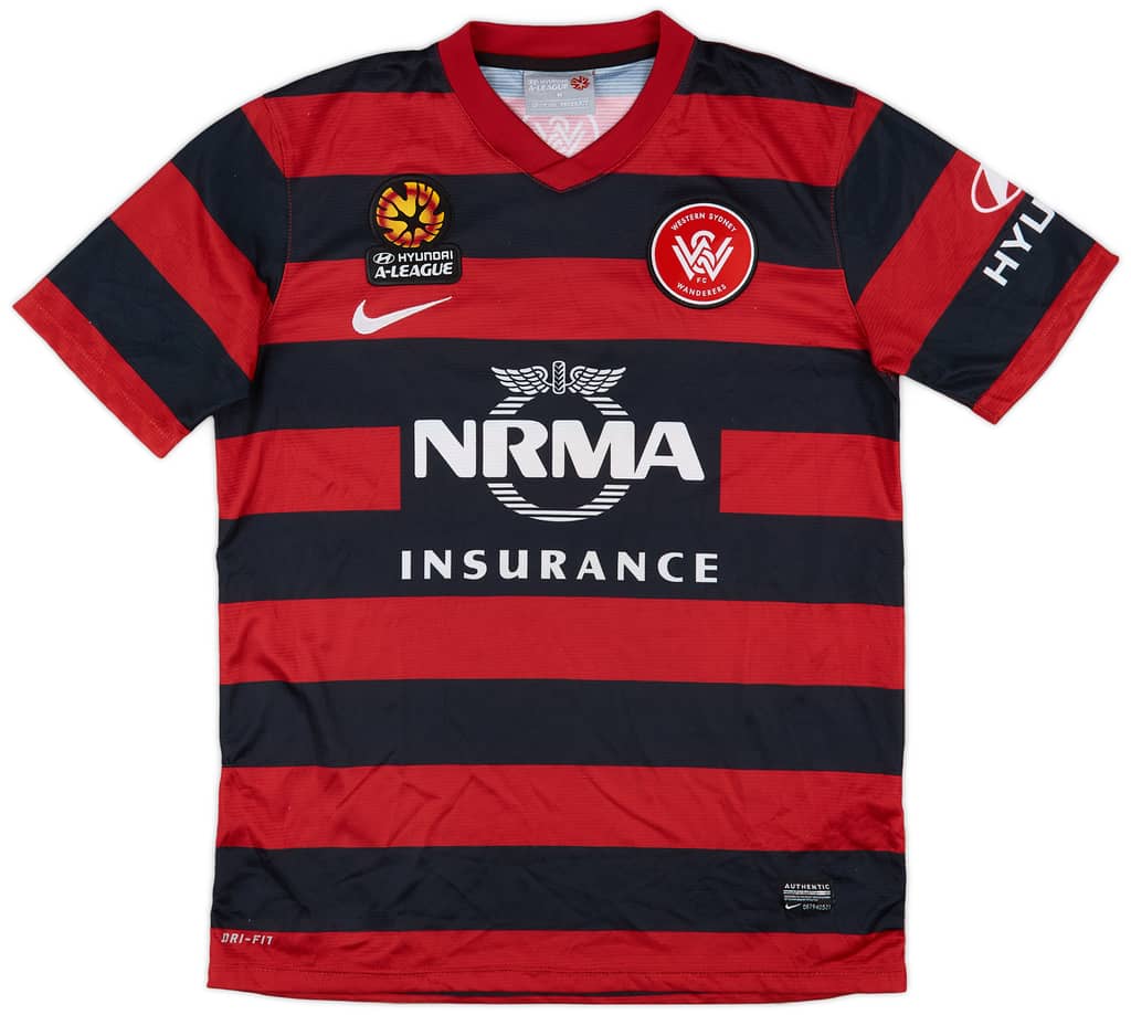 2012-14 Western Sydney Wanderers Home Shirt - 9/10 - (M)