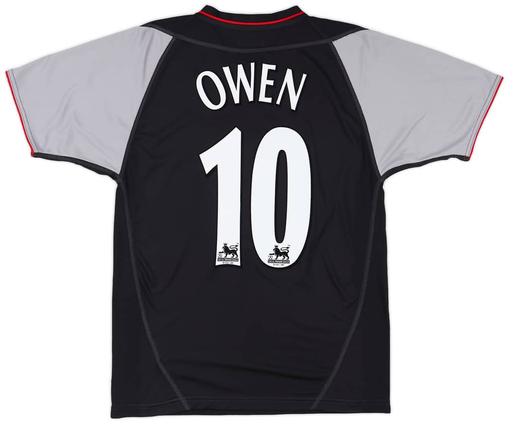 2002-04 Liverpool Away Shirt Owen #10 - 9/10 - (S)