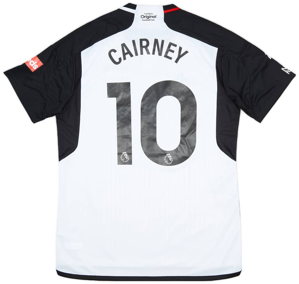 2023-24 Fulham Match Issue Home Shirt Cairney #10