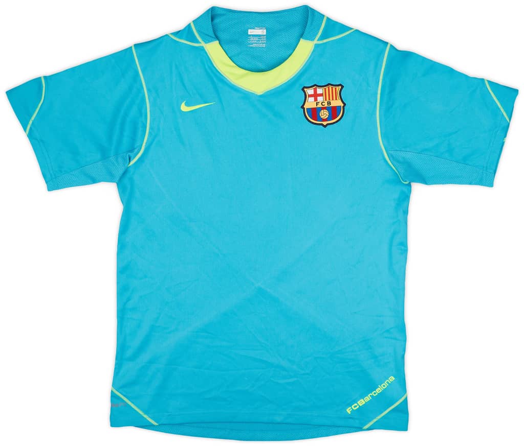 2007-08 Barcelona Nike Training Shirt - 9/10 - (S)