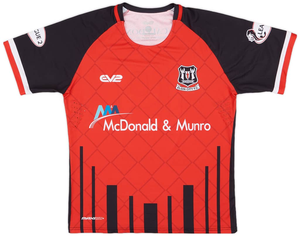 2018-20 Elgin City Match Issue Away Shirt #19