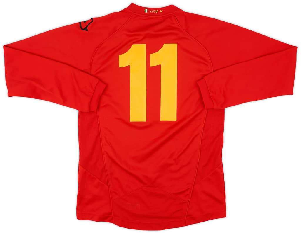 2000s AlbinoLeffe Away L/S Shirt #11 - 8/10 - (M)