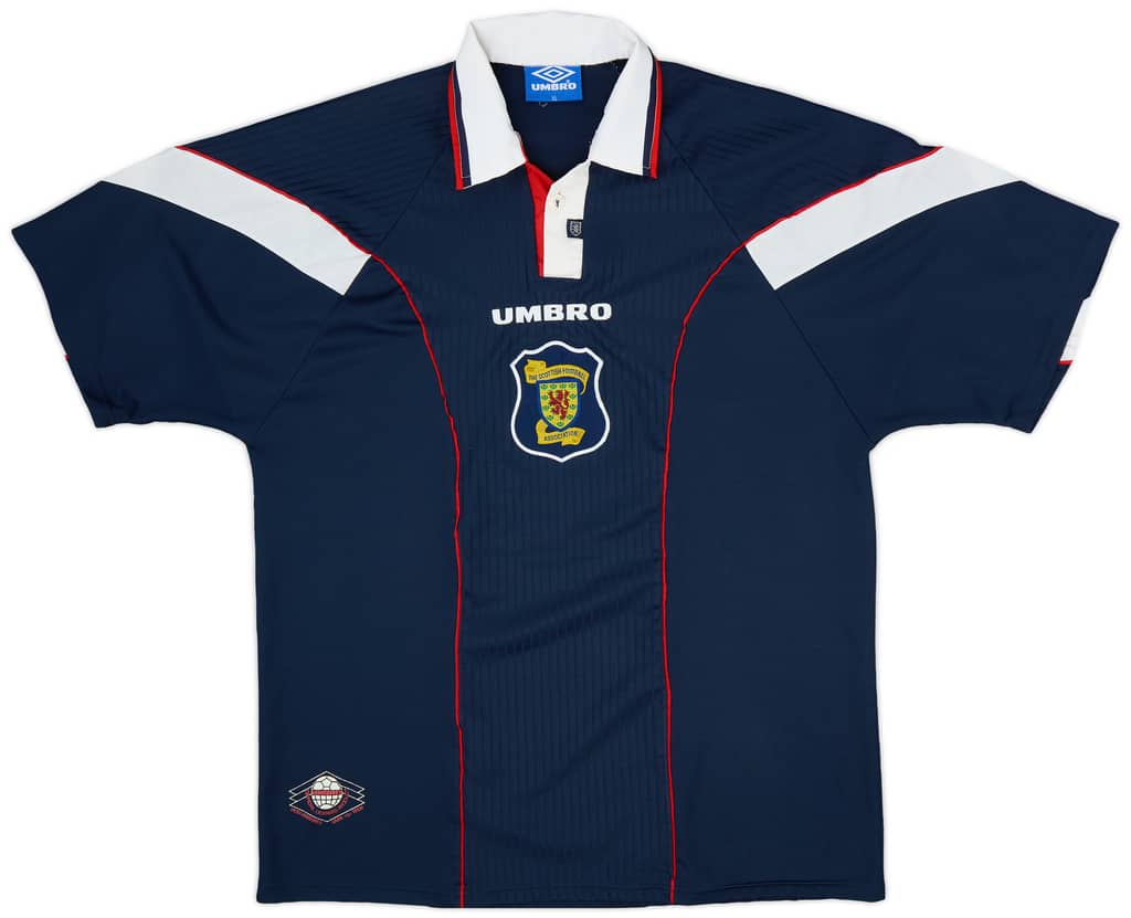1996-98 Scotland Home Shirt - 7/10 - (XL)