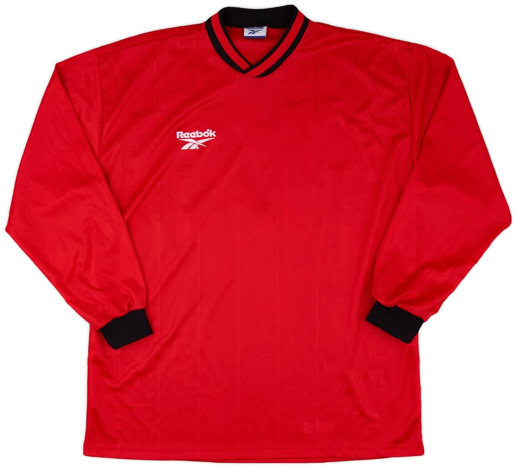 1990s Reebok Template L/S Shirt #12 - 8/10 - (XXL)