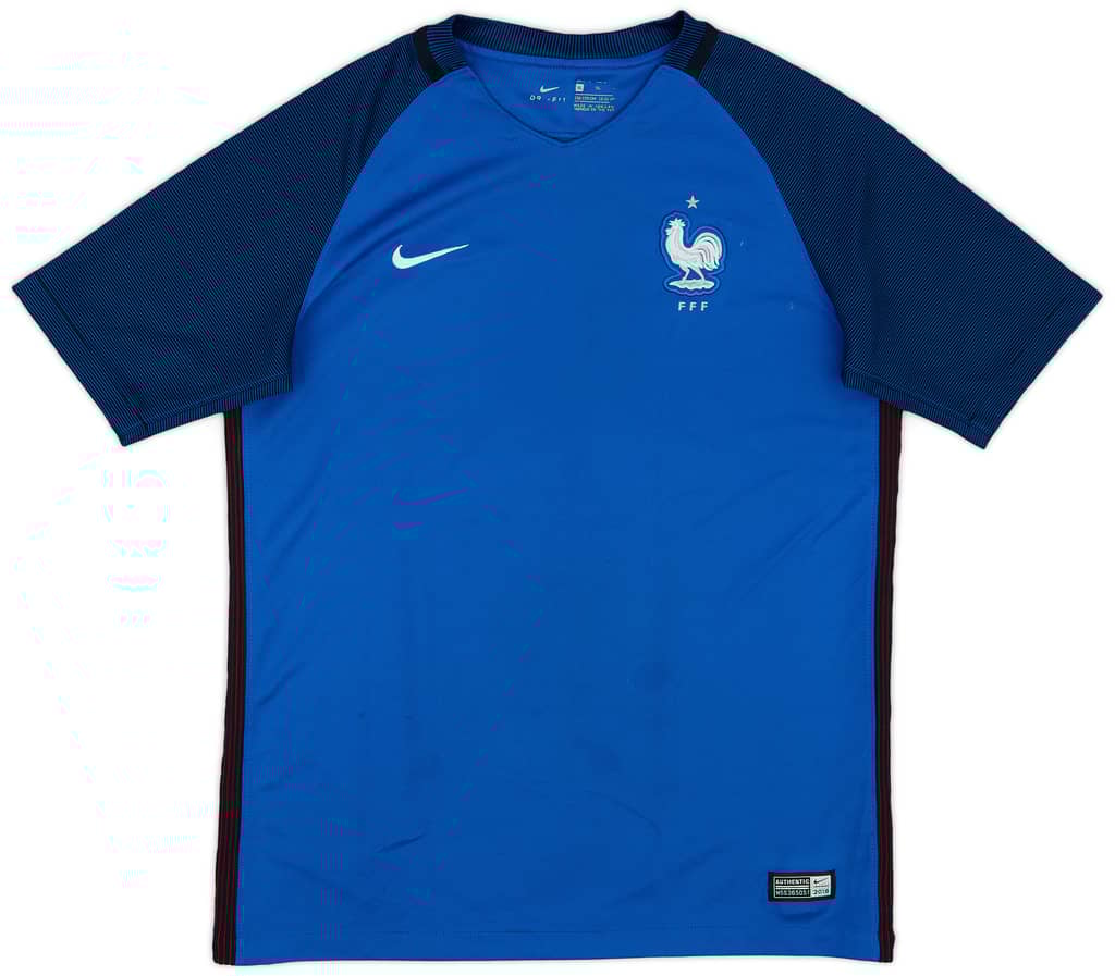 2016-17 France Home Shirt - 6/10 - (XL.Boys)